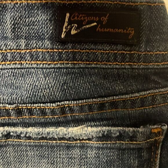 Citizens of Humanity by Jerome Dahan Ingrid #002, low waist flare Blue Jeans, 29 - Picture 16 of 16